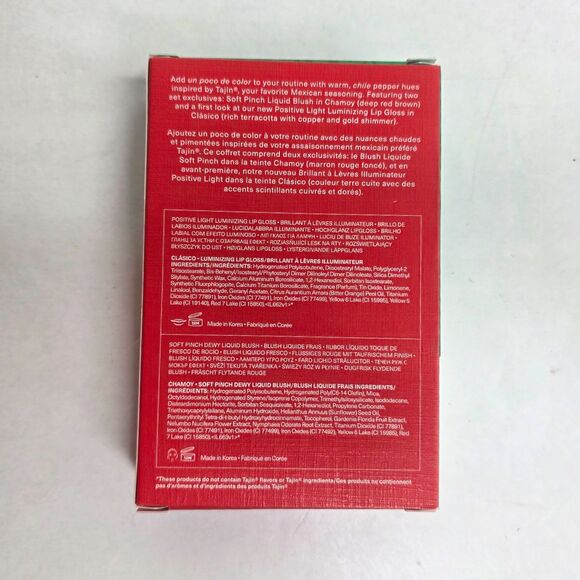 Rare Beauty x Tajin Cheek & Lip Set Soft Pinch Chamoy Clasico Limited Makeup NEW - Picture 3 of 7